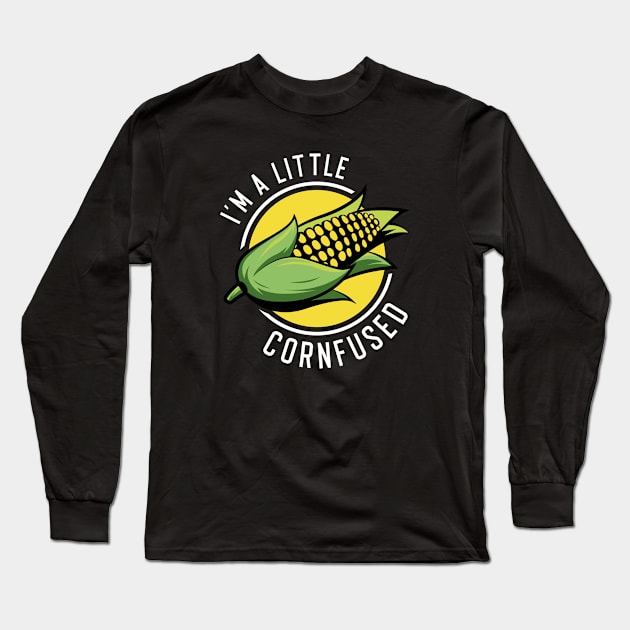 Cornfused Long Sleeve T-Shirt by LuckyFoxDesigns